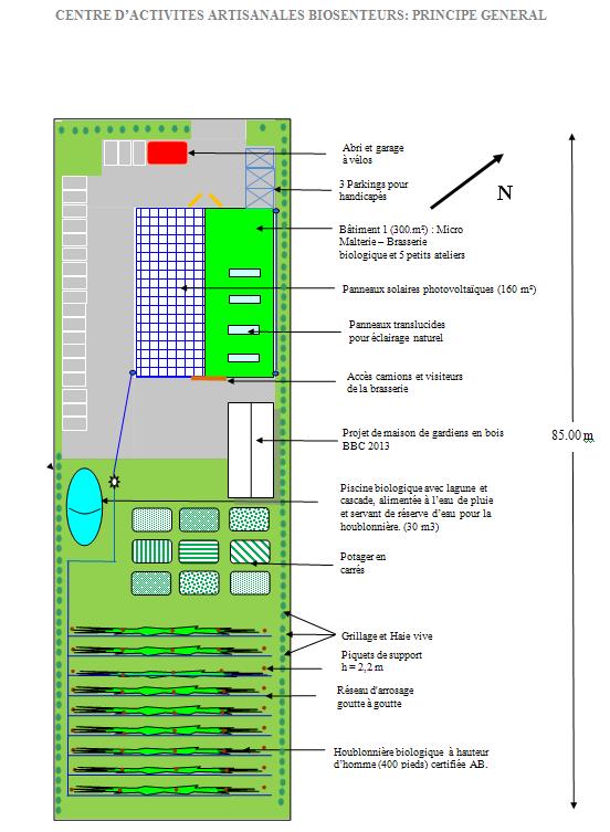 Plan du terrain